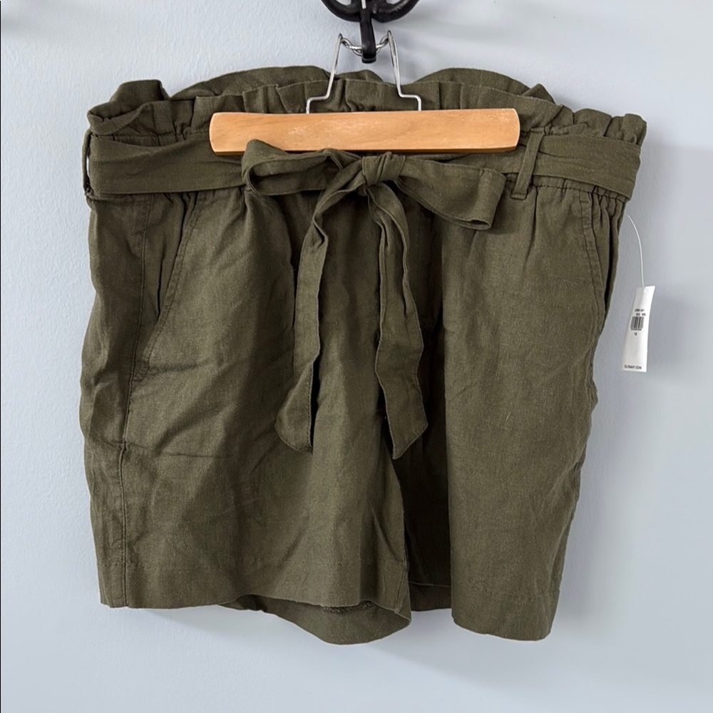 Old Navy Green High Waist Shorts
